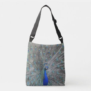 BOLSA AJUSTÁVEL PEACOCK FOTO CROSSBODY BAG