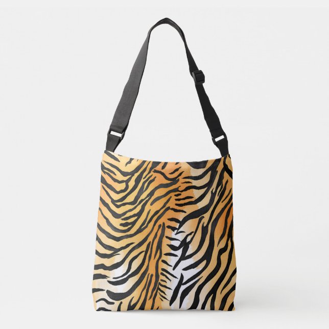 Bolsa Ajustável Peles de tigre com stripteza moderna felina de Imp (Frente)