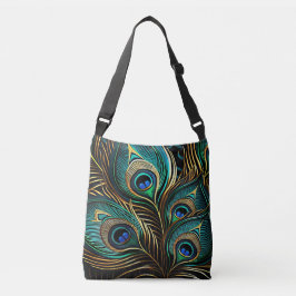 Bolsa Ajustável Penas de Peacock