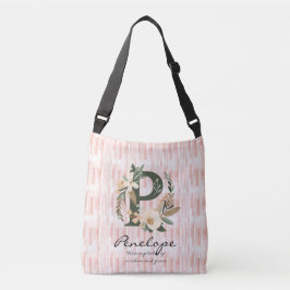 Bolsa Ajustável Penelope Florescente Elegância - Monograma Floral 