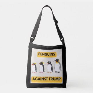 Bolsa Ajustável Penguins Against Trump
