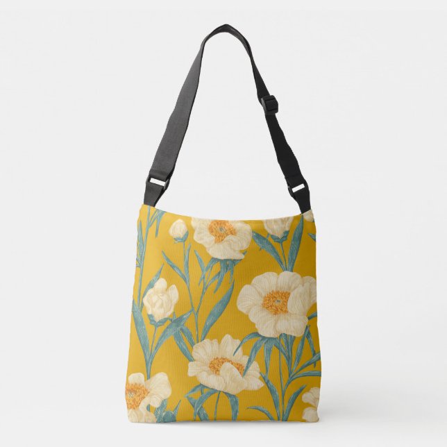 Bolsa Ajustável Peony Claire de Lune Vintage (Frente)