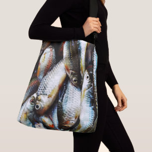 Bolsa Ajustável Pequeno Peixe Branco