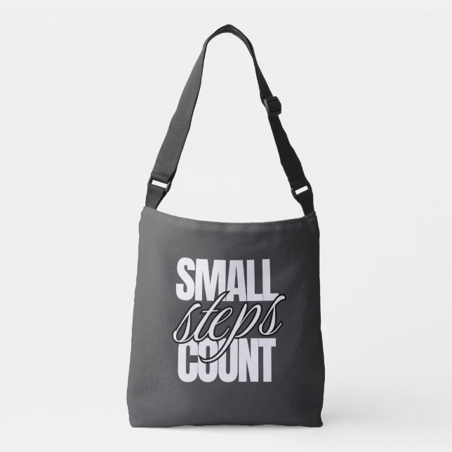 BOLSA AJUSTÁVEL PEQUENOS PASSOS CONTAM (Frente)