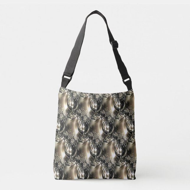 Bolsa Ajustável Pérolas Douradas (Frente)