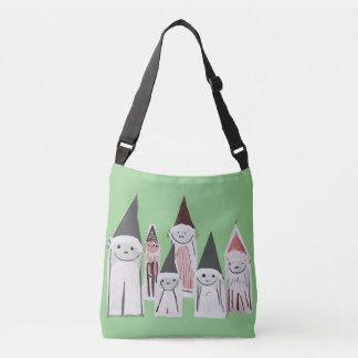 Bolsa Ajustável Personagens de Natal Pequeninos Desenhados à Mão