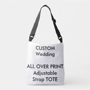 Bolsa Ajustável Personalização de Casamento TODA A IMPRESSÃO Bo