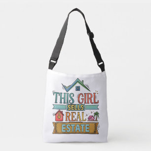 Bolsa Ajustável Personalizado Esta Garota Vende Negócios de Imóvei