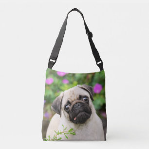 Bolsa Ajustável Pet Foto Pet De Cão De Pupppy Colorido De Uma Fol