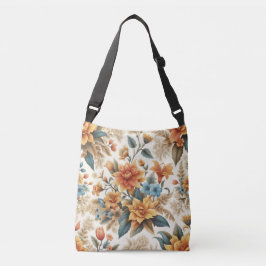 Bolsa Ajustável Pétalas e Poesia Um Caso Floral