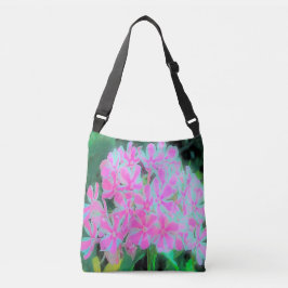 Bolsa Ajustável Phlox do Jardim do Pepperminto Branco, Rosa-Quente
