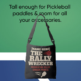 Bolsa Ajustável Pickleball Custom Name The Rally Wrecker