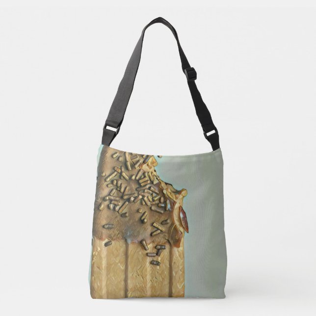 Bolsa Ajustável picolé de sorvete de chocolate (Frente)