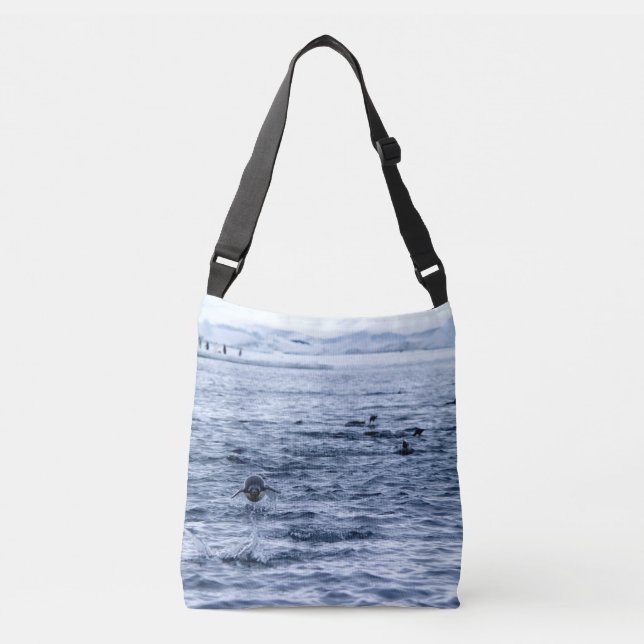 Bolsa Ajustável Pinguim voador (Frente)