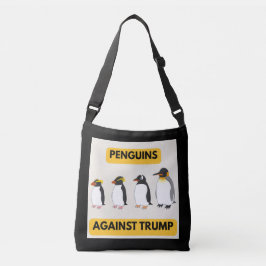 Bolsa Ajustável Pinguins Contra Trump