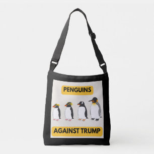 Bolsa Ajustável Pinguins Contra Trump