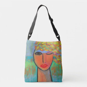 Bolsa Ajustável Pintura Abstrata Colorida