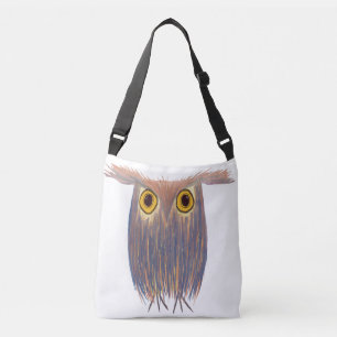 Bolsa Ajustável Pintura Colorida de Coruja