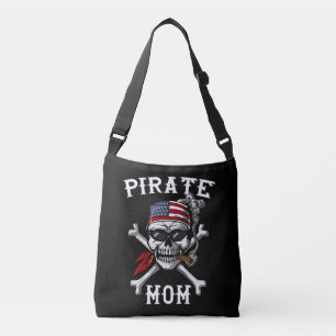 Bolsa Ajustável Pirata Mãe Skull Sailor Capitão Sailor Mãe