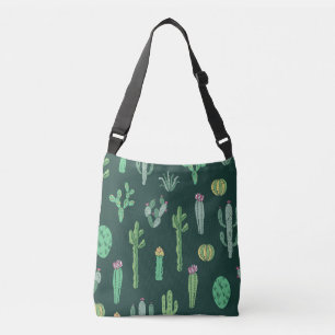 Bolsa Ajustável Plantas De Cactus: Vintage Sem Olho De Fundo
