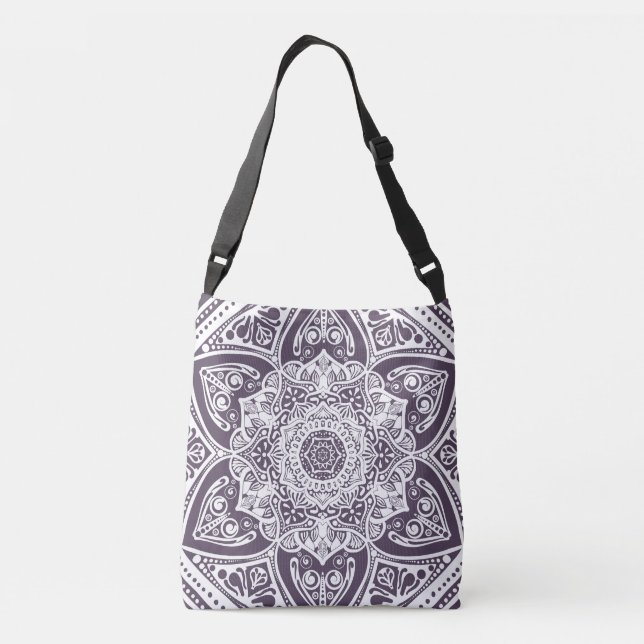 Bolsa Ajustável Plum Mandala (Verso)