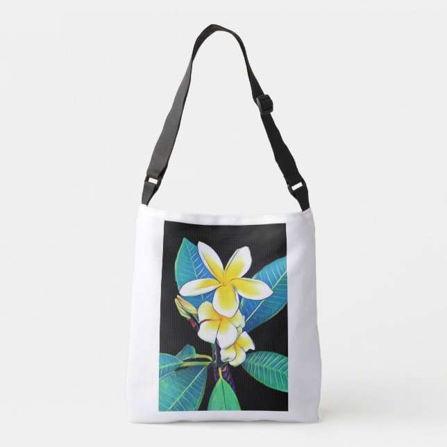 Bolsa Ajustável Plumeria (Verso)