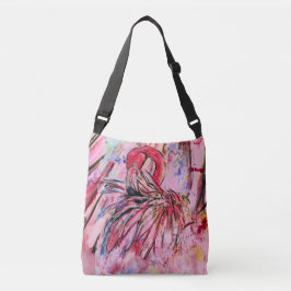 Bolsa Ajustável Plumes au rose