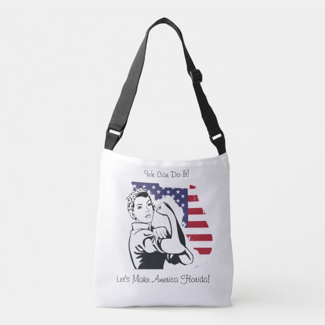 Bolsa Ajustável Podemos! Rosie The Riveter (Frente)