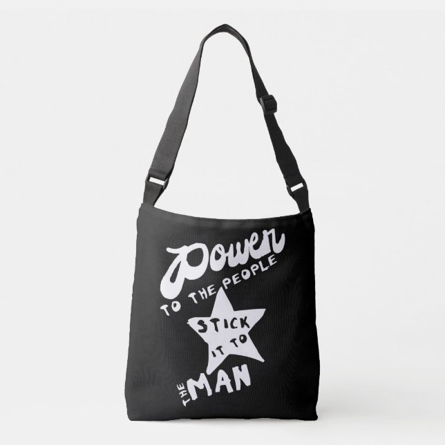 Bolsa Ajustável Poder às pessoas (Frente)