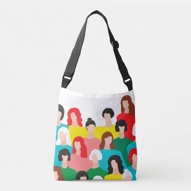 Bolsa Ajustável Poder das raparigas (Frente)