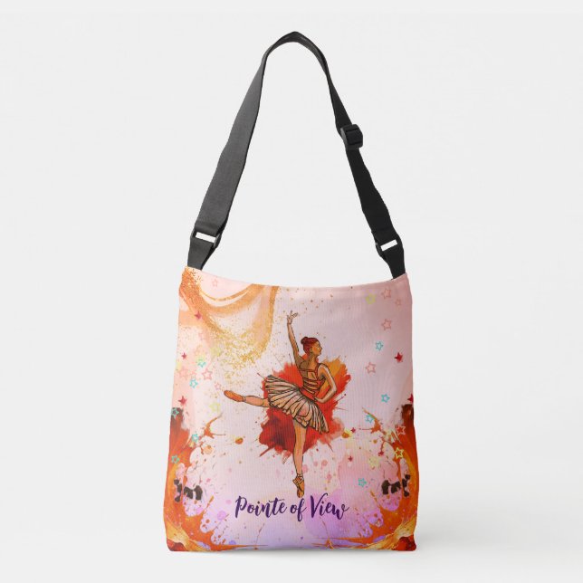 Bolsa Ajustável Pointe of View Balletcore Grace in Motion Dancers (Frente)