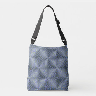 Bolsa Ajustável Polka Dots on Metal Plate 01x4 LBlue BG