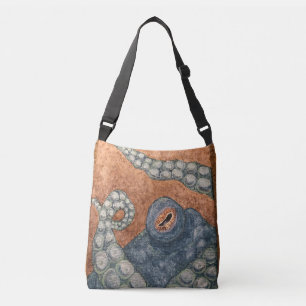 Bolsa Ajustável Polvo pintado mão