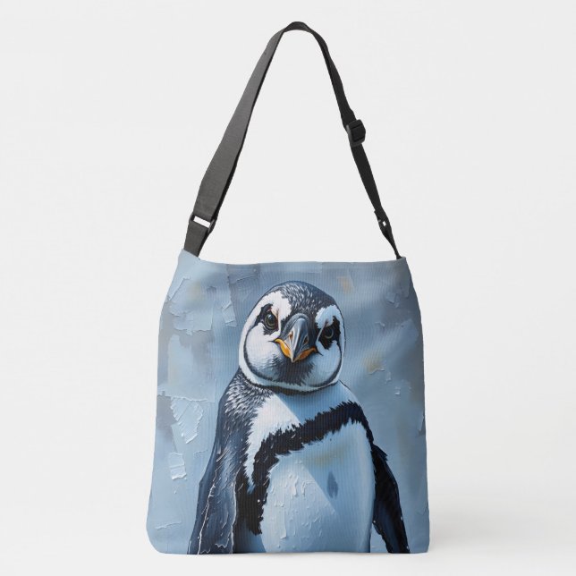 Bolsa Ajustável Pondering Penguin (Verso)