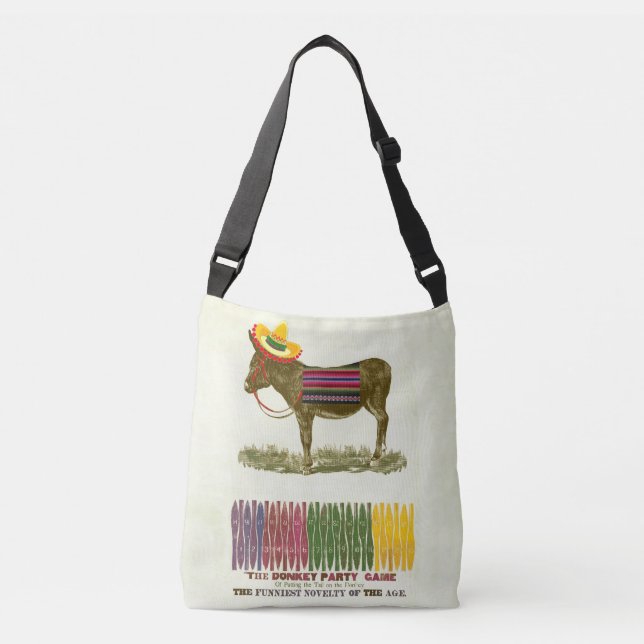 Bolsa Ajustável Ponha a cauda no burro (Frente)
