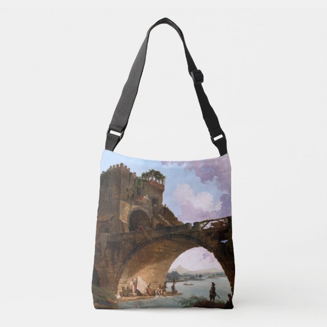 Bolsa Ajustável Ponte Salario de Hubert Robert (Frente)