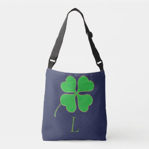 Bolsa Ajustável Pontos Dourados do Shamrock verde, sacos de toques