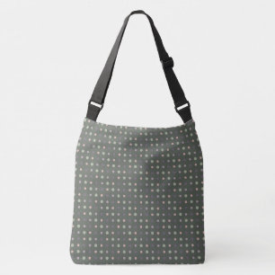 Bolsa Ajustável Pontos verdes, cor-de-rosa, roxos, azuis