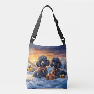 Bolsa Ajustável Poodle B Holiday Design por Rich AMeN Gill