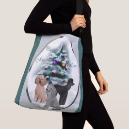 Bolsa Ajustável Poodle Lovers Natal