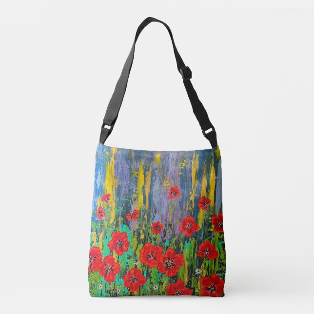 Bolsa Ajustável Poppies (Verso)