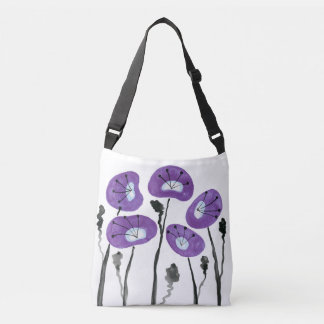 Bolsa Ajustável Poppies Roxos