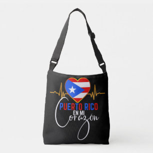 Bolsa Ajustável Porto Rico en mi Corazon Puerto Rican Pride