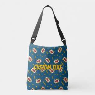 Bolsa Ajustável Pow Comic Sound Effect Pattern