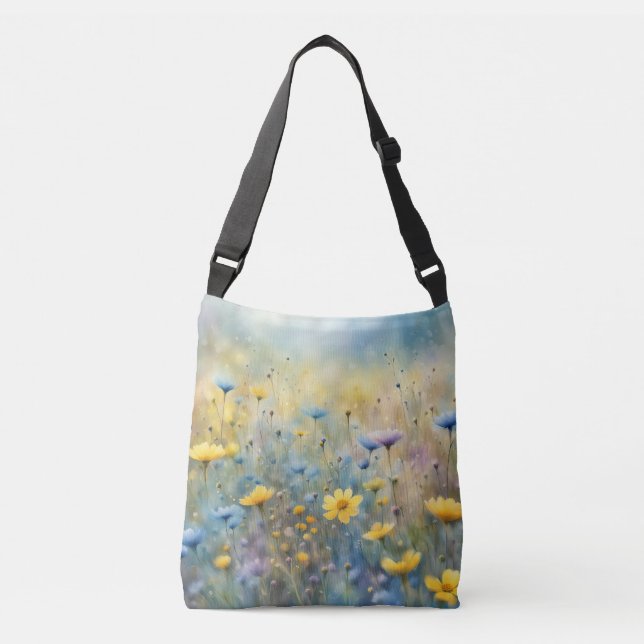 Bolsa Ajustável Prado de Flores Silvestres de Verão (Frente)
