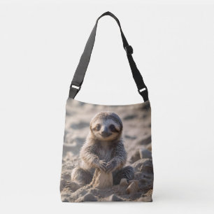 Bolsa Ajustável Praias arenosas: bebê de preguiça construindo cast