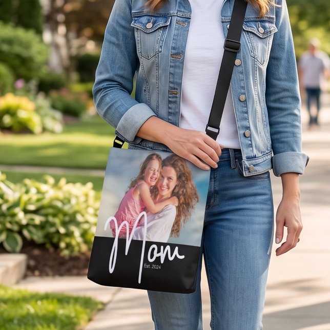 Bolsa Ajustável Presente de Foto da Mamãe Est. (Criador carregado)