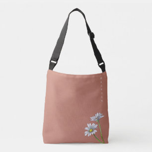 Bolsa Ajustável Presente de Natal Floral Boho de Margarida Aquarel