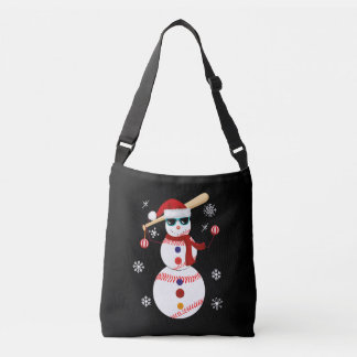 Bolsa Ajustável Presente de Santa Hat Snowman de Baseball de Natal
