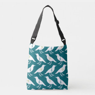 Bolsa Ajustável Presente Musical Birds Treble Bass Clef Musical